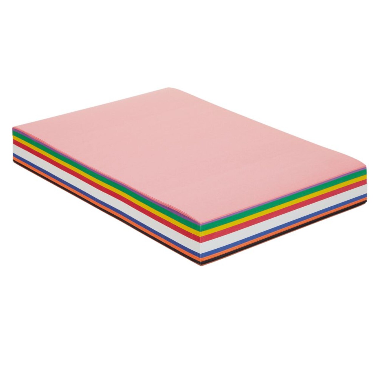 Colorations 12" x 18" Mediumweight Construction Paper Assorted Colors - 300 Sheets, Bulk Pack Art Paper, Arts and Crafts, School Supplies, Drawing, Coloring, Painting, 3D Art